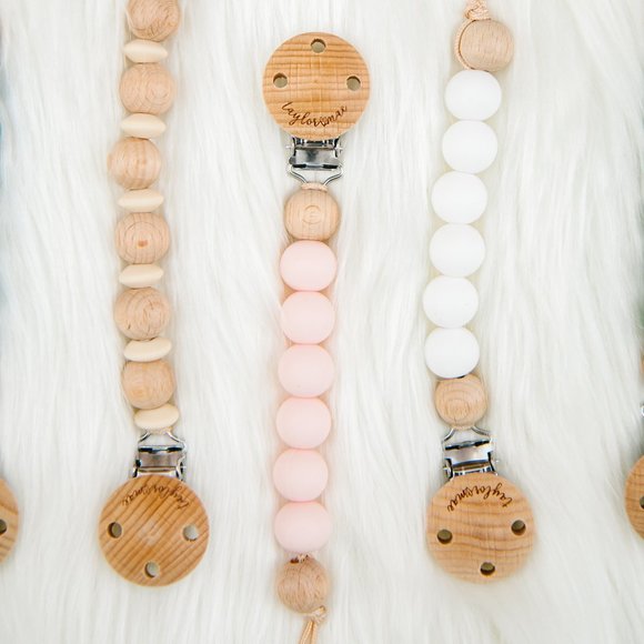 TAYLOR MAE® Non-Toxic BPA Free Pacifier Clips Tethers Holder Baby Teethers - Picture 17 of 17